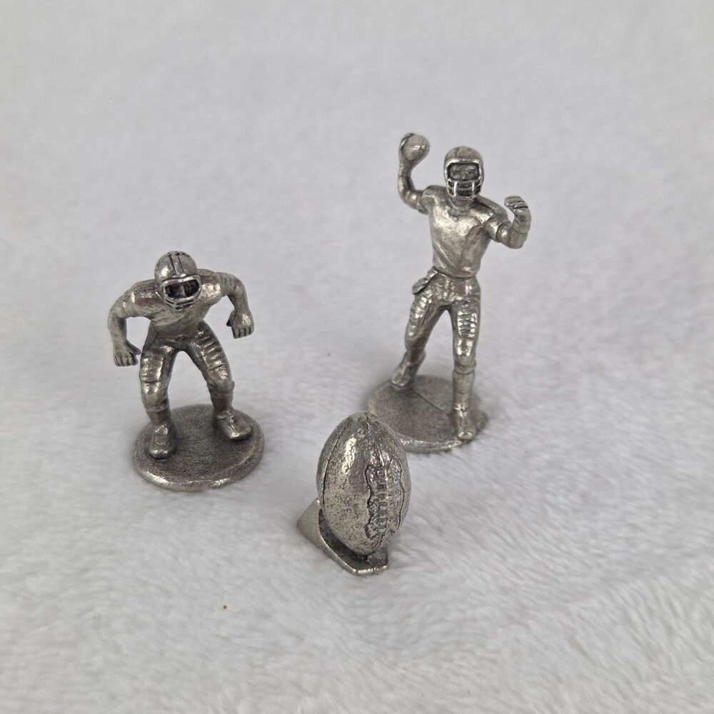 2003 Monopoly NFL Football Game Replacement‎ Playing Tokens Lot of 3